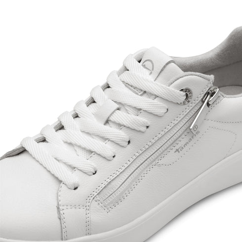 Tamaris white leather sneakers