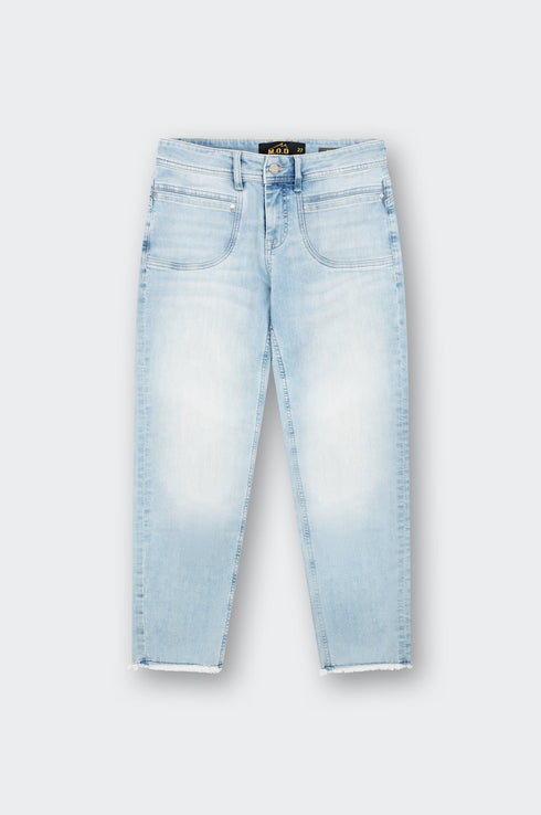 M.O.D. Jeans Mary Slim Fit Dove Blue - Länge 28 - SP25-2046