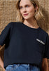 Street One - Shirt with deco tape at pocket - 325603