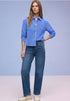 Street One Corduroy shirtcollar blouse