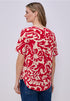 Street One kurzarm Bluse mit floralem Muster