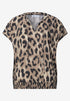 Street One Blusenshirt mit Split Neck und Smokdetail