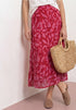 Street One Maxi-Rock aus Chiffon mit Print