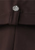 Street One Midi-Kleid mit Rundhals und Knöpfen