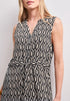 Street One Midi-Kleid mit Split Neck und Zipper 144973