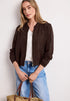 Street One Linen Bomber Blouson Jacket