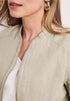 Street One Linen Bomber Blouson Jacket