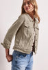 Street One Jacke im Colored-Denim-Look mit Taschen