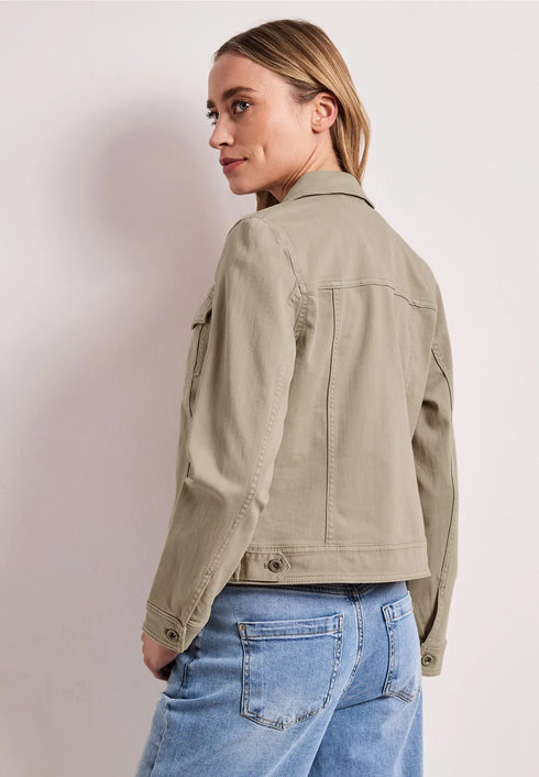 Street One Jacke im Colored-Denim-Look mit Taschen