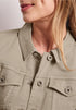 Street One Jacke im Colored-Denim-Look mit Taschen