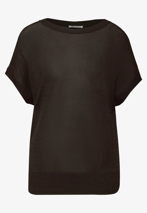 Street One Pullover mit U-Boot-Ausschnitt