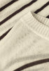 Street One sleeveless Pullover mit Boatneck und Streifen
