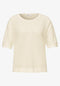 Street One Kurzarm Pullover mit Mesh-Struktur