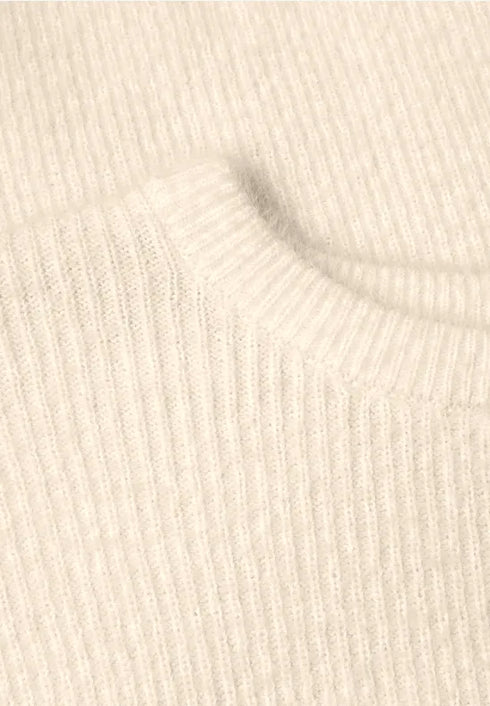 Street One - LTD QR fluffy half-sleeve sweater - 303962