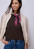 Street One T-Shirt mit Rundhals im Strick-Look