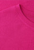 Street One T-Shirt mit Rundhals im Strick-Look