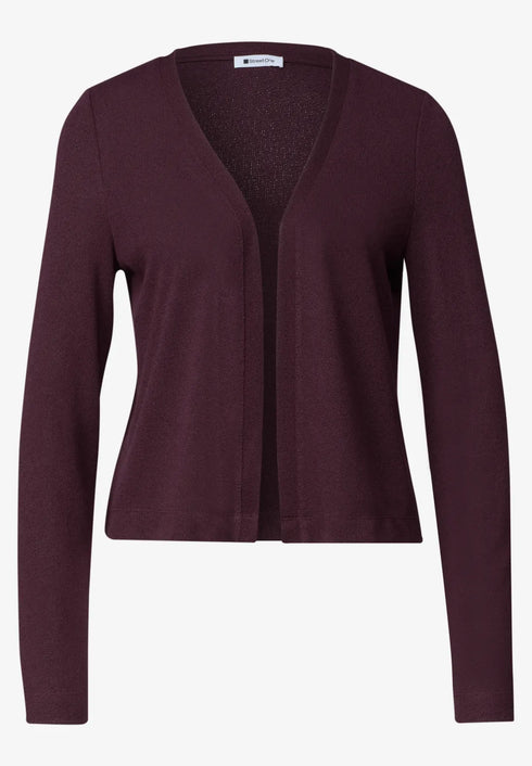 Street One Langarm Jacke im Strick-Look Style Nette