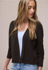 Street One Langarm Jacke im Strick-Look Style Nette