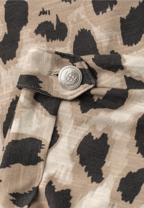 Street One dropped Shoulder Shirt Leo-Muster