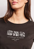 Street One Basic T-Shirt mit Rundhals und Print