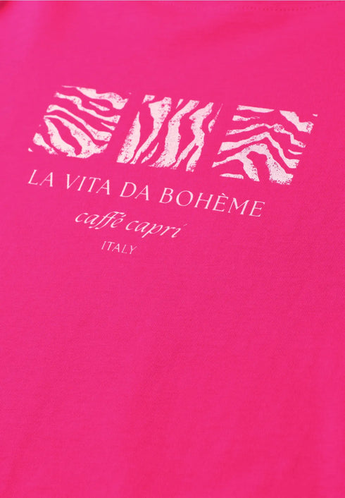 Street One Basic T-Shirt mit Rundhals und Print