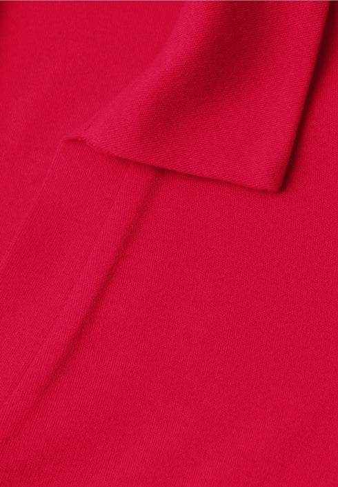 Street One Dropped Shoulder Poloshirt mit Elastikbund