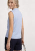 Street One Top in Rippstruktur mit Polokragen 325402