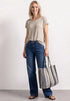 Street One Dropped Shoulder Shirt mit Rundhals 325406