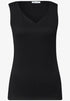 Street One Basic Top mit Herzausschnitt Style Gania 325462