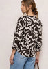 Street One Bluse mit Split Neck aus Leinenmix
