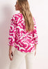 Street One Bluse mit Split Neck aus Leinenmix