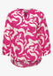Street One Bluse mit Split Neck aus Leinenmix