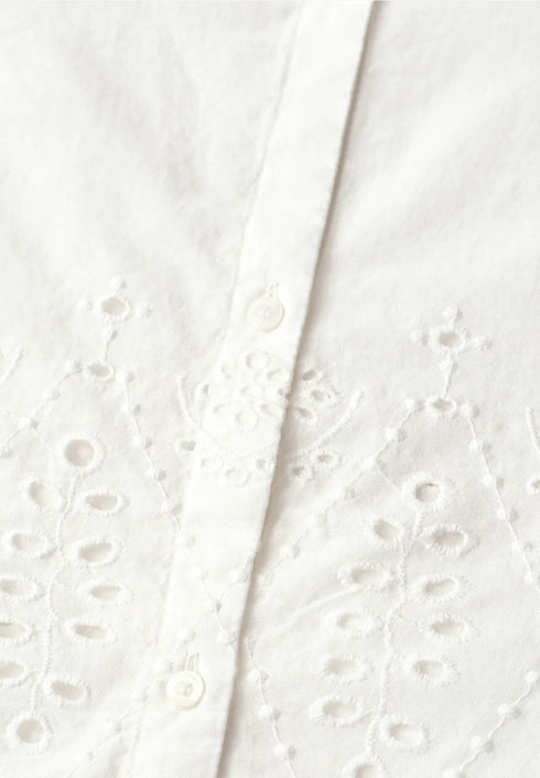 Street One 3/4-Arm Bluse mit Shiffleydetails