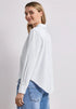 Street One Langarm Bluse mit Hemdkragen aus Twill