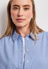 Street One Langarm Bluse aus Seersuckerqualität
