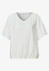 Street One LTD QR V-neck Blouse w overlap 346731