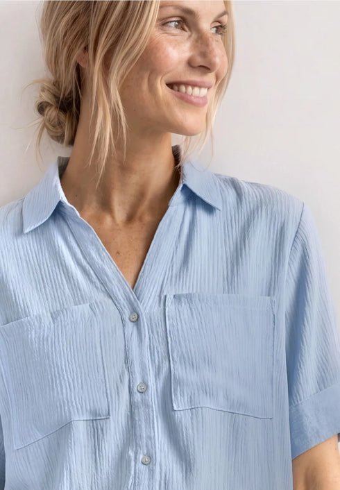 Street One LTD QR Buttoned shirtcollar blouse 346735
