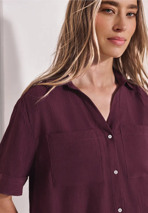 Street One LTD QR Buttoned shirtcollar blouse 346735