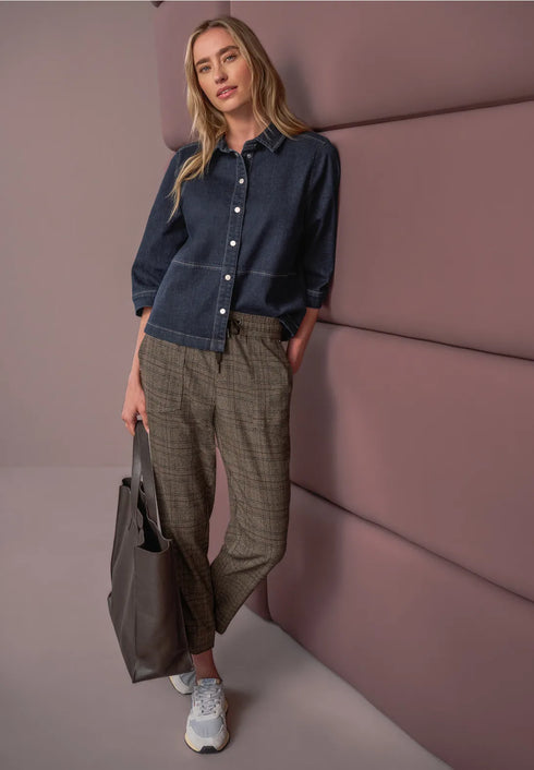 Street One - Style Denim Blouse - 346867