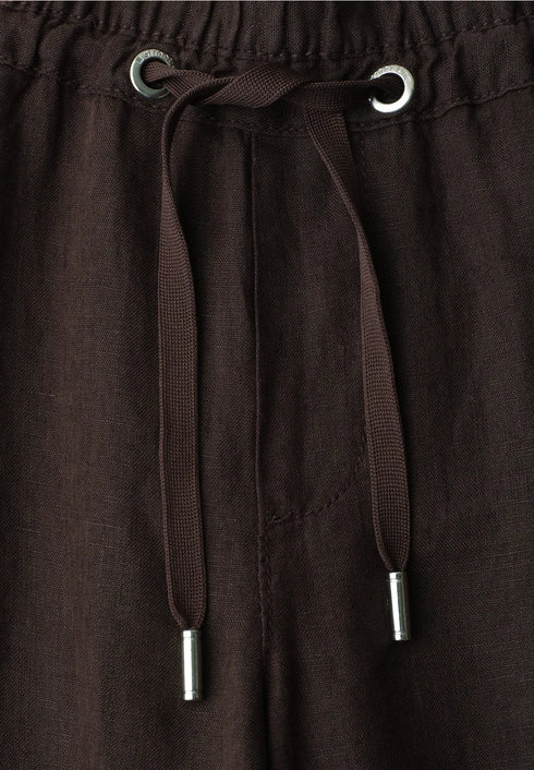 Street One Wide Leg Hose im Loose Fit aus Leinen