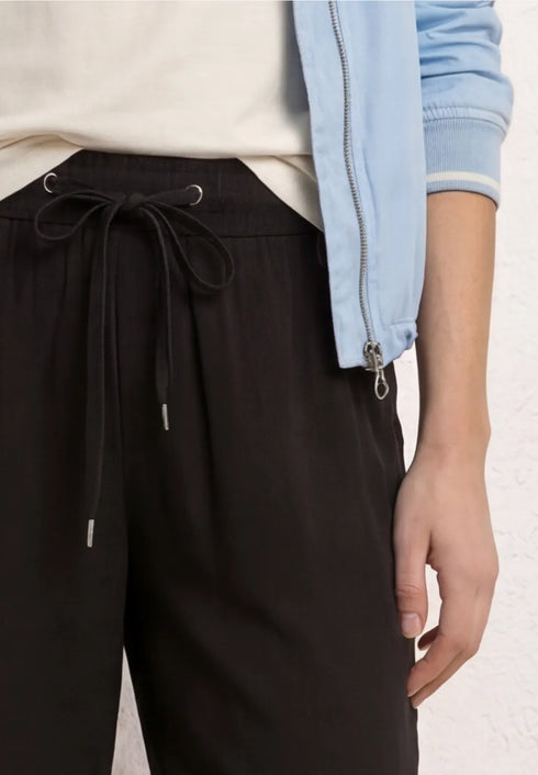Street One High Waist Wide Leg Hose Loose Fit Style Emee - Länge 26