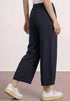 Street One High Waist Wide Leg Hose Loose Fit Style Emee - Länge 26