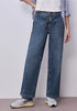 Street One Wide Leg Jeans mit Gürteldetail Style Emee - Länge 30