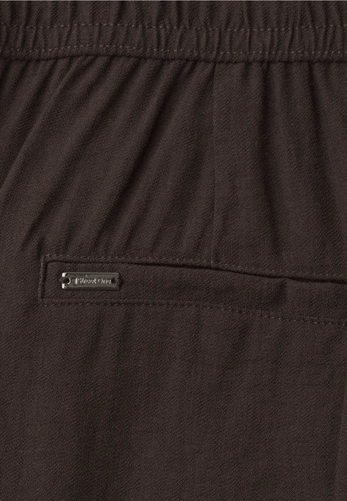 Street One Style Emee High Waist Wide Leg Hose im Loose Fit