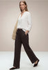Street One Style Emee High Waist Wide Leg Hose im Loose Fit