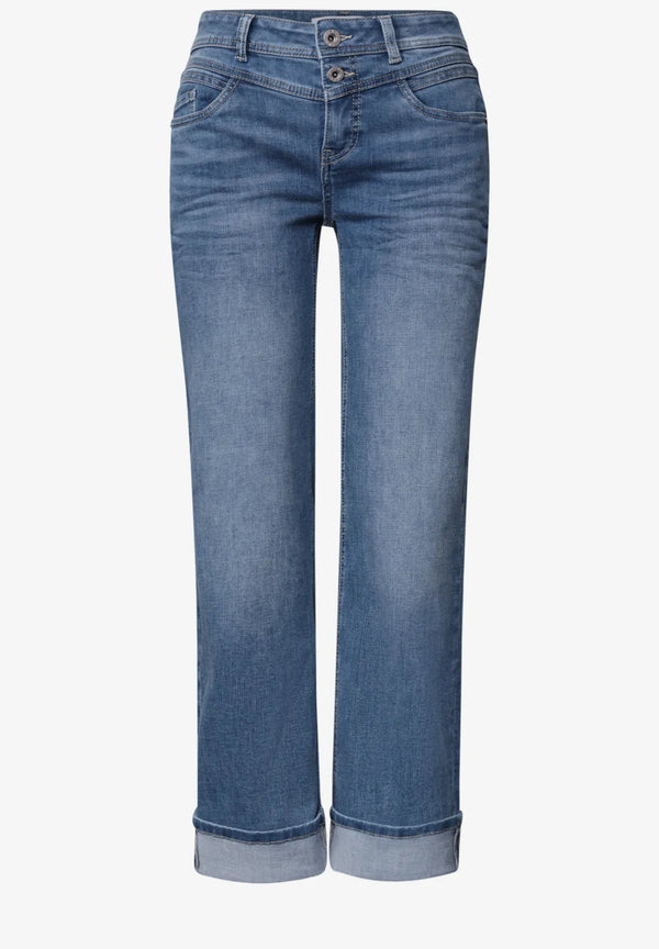 Street One - Straight Leg Jeans im Casual Fit - Länge 28 - Style Amalia - 380876