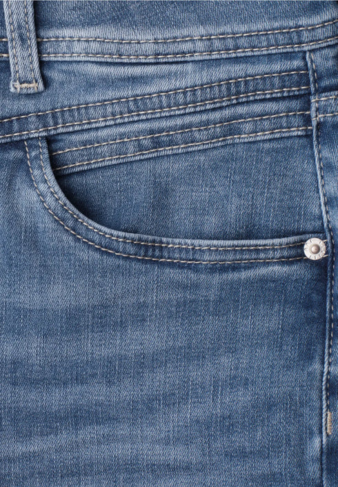 Street One - Straight Leg Jeans im Casual Fit - Länge 28 - Style Amalia - 380876