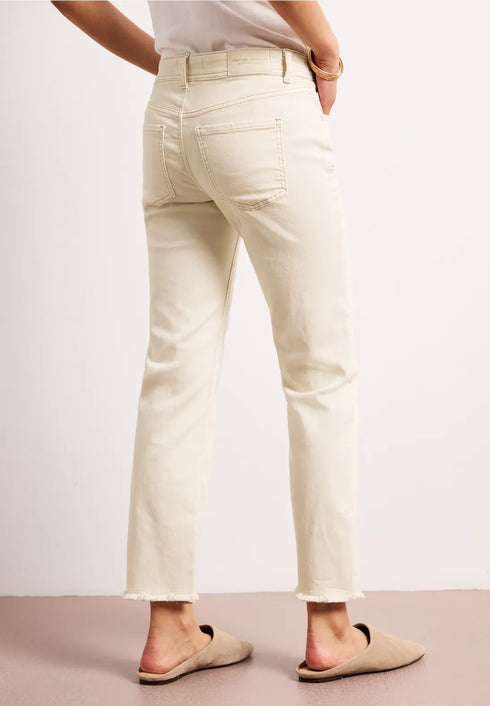Street One Straight Leg Jeans mit offenem Saum Style Tilly - Länge 30