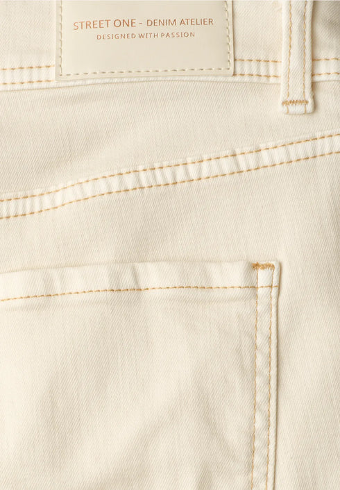 Street One Straight Leg Jeans mit offenem Saum Style Tilly - Länge 30