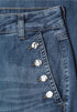 Street One Wide Leg Jeans mit Knopfdetails Style Emee - Länge 30